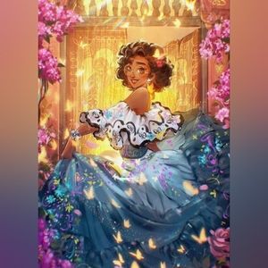 Encanto Mirabel DIY 5D Full Round Drill Diamond Painting